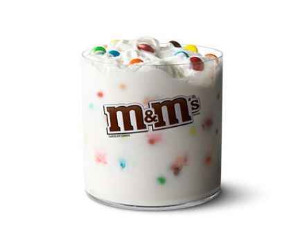 McFlurry with M&M's Candies