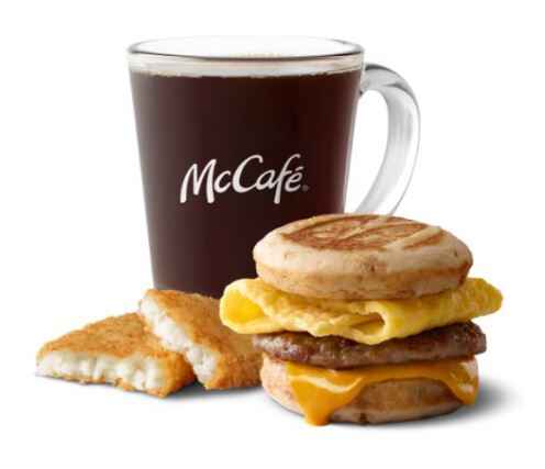 Sausage, Egg & Cheese McGriddles Meal