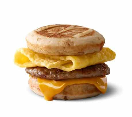 Sausage, Egg & Cheese McGriddles