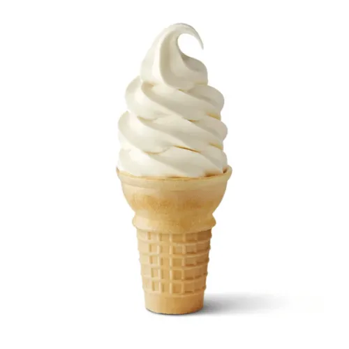 mcdonald's ice cream menu - vanilla cone