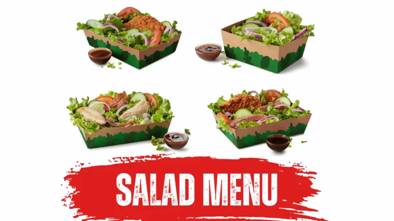 McDonald’s Salad Menu: Fresh Choices with Prices & Calories 4 McDonald’s Salad Menu