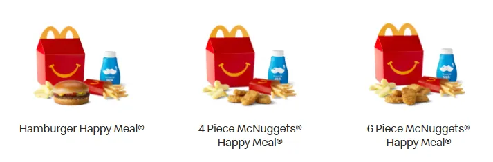 McDonald's Menu With Prices & Calories in USA (Updated June 2026) 11 McDonald's Happy Meal Menu With Prices
