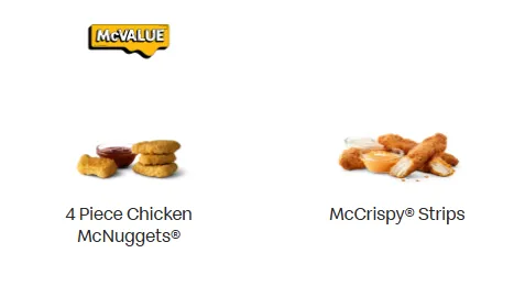 McDonald's Menu With Prices & Calories in USA (Updated June 2026) 7 McNuggets & Meals Prices